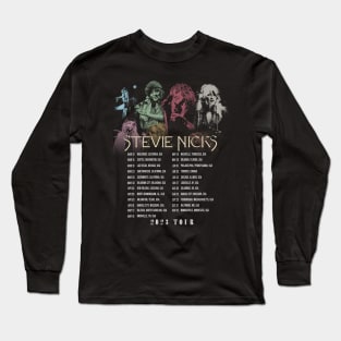 Stevie Nicks Vintage Rock Music 2023 Tour Live in Concert Long Sleeve T-Shirt